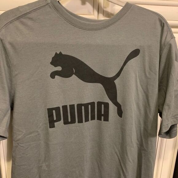 Puma Classics Logo Tee Golden Rod - Picture 1 of 3